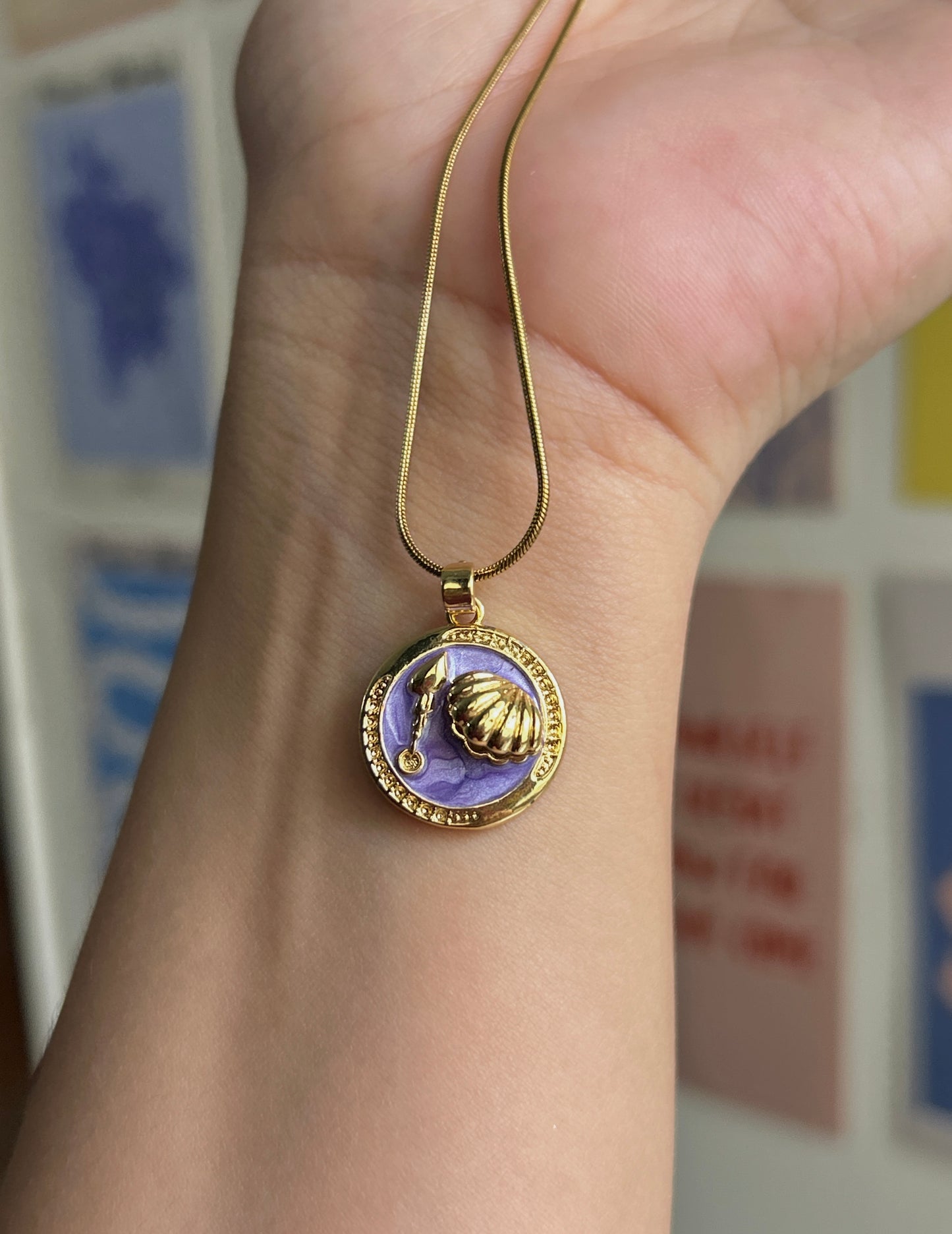 Vintage Mermaid Necklace