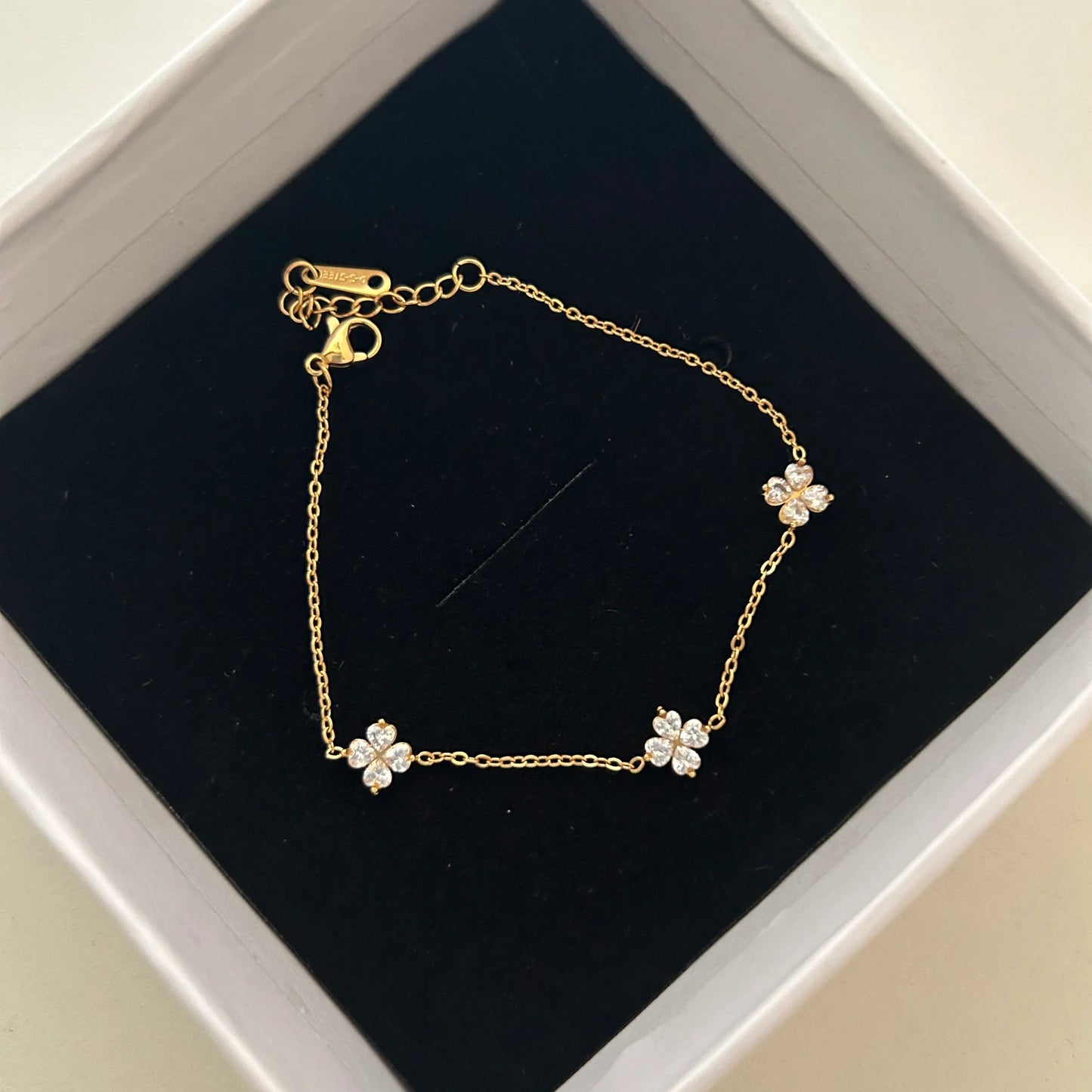 Luxe Petal Chain Bracelet