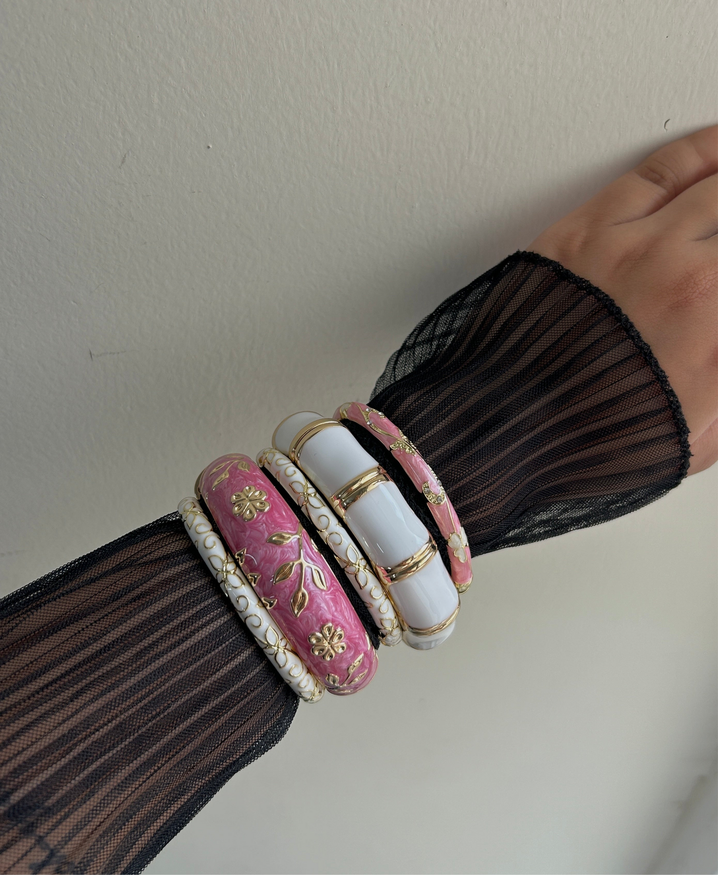 Sugar blush Stack (Set of 5)