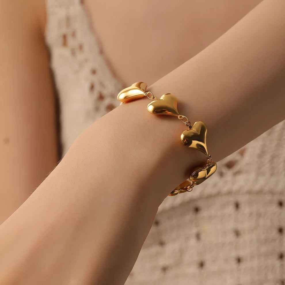 Heart of Gold Bracelet
