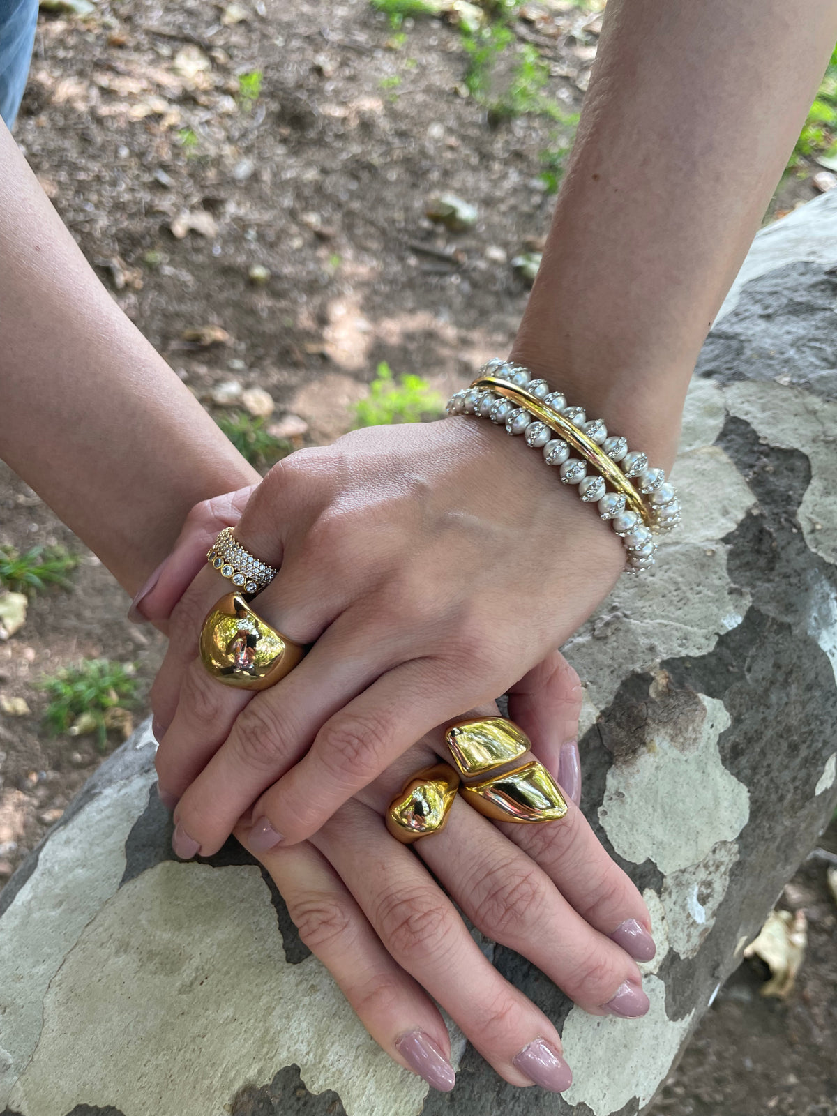 Chunky Gold Ring