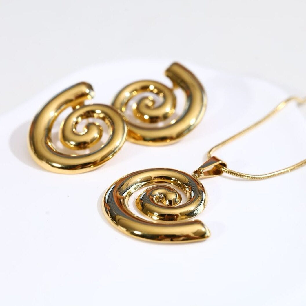 Swirl Pendant Gift Set