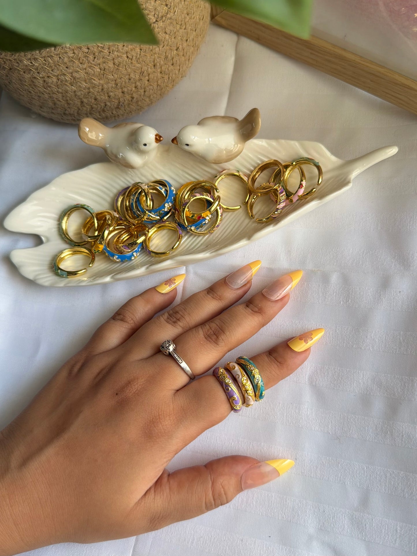 Victorian Enamel Ring