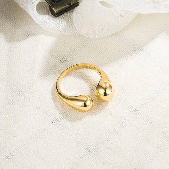 GoldDuo Ring