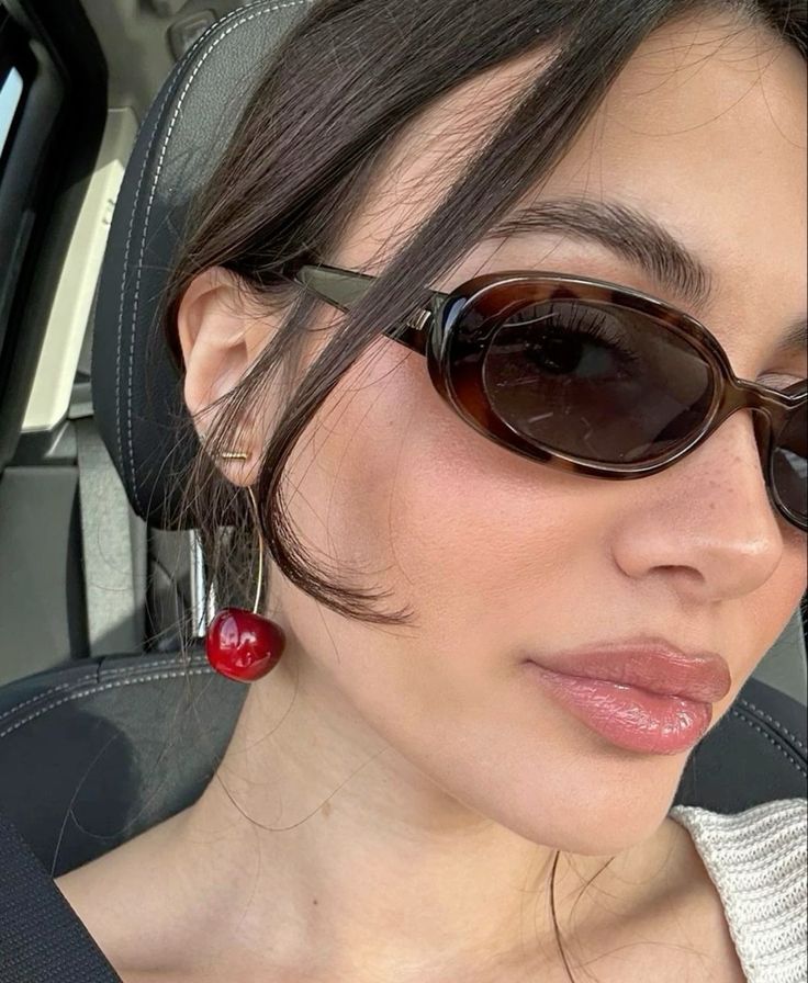 Christmas Cherry Earrings