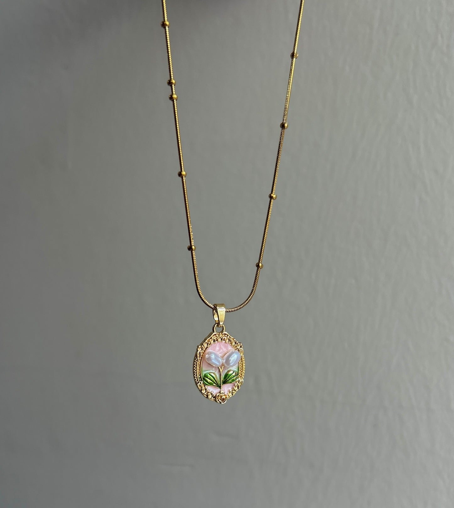 Pearl Petals Necklace