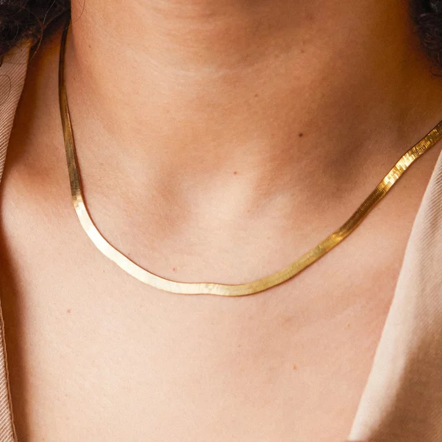 Serena Snake Chain Necklace