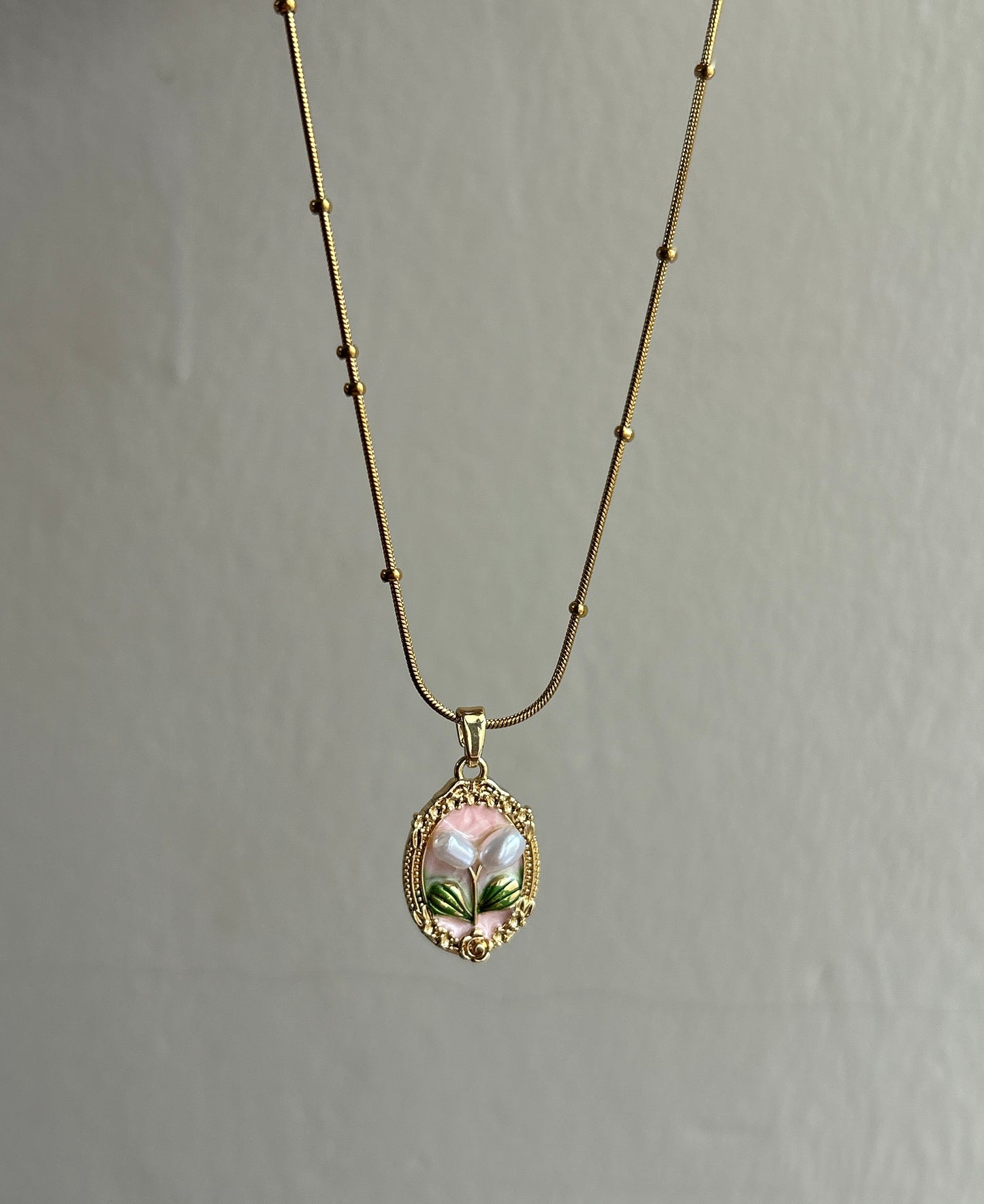 Pearl Petals Necklace