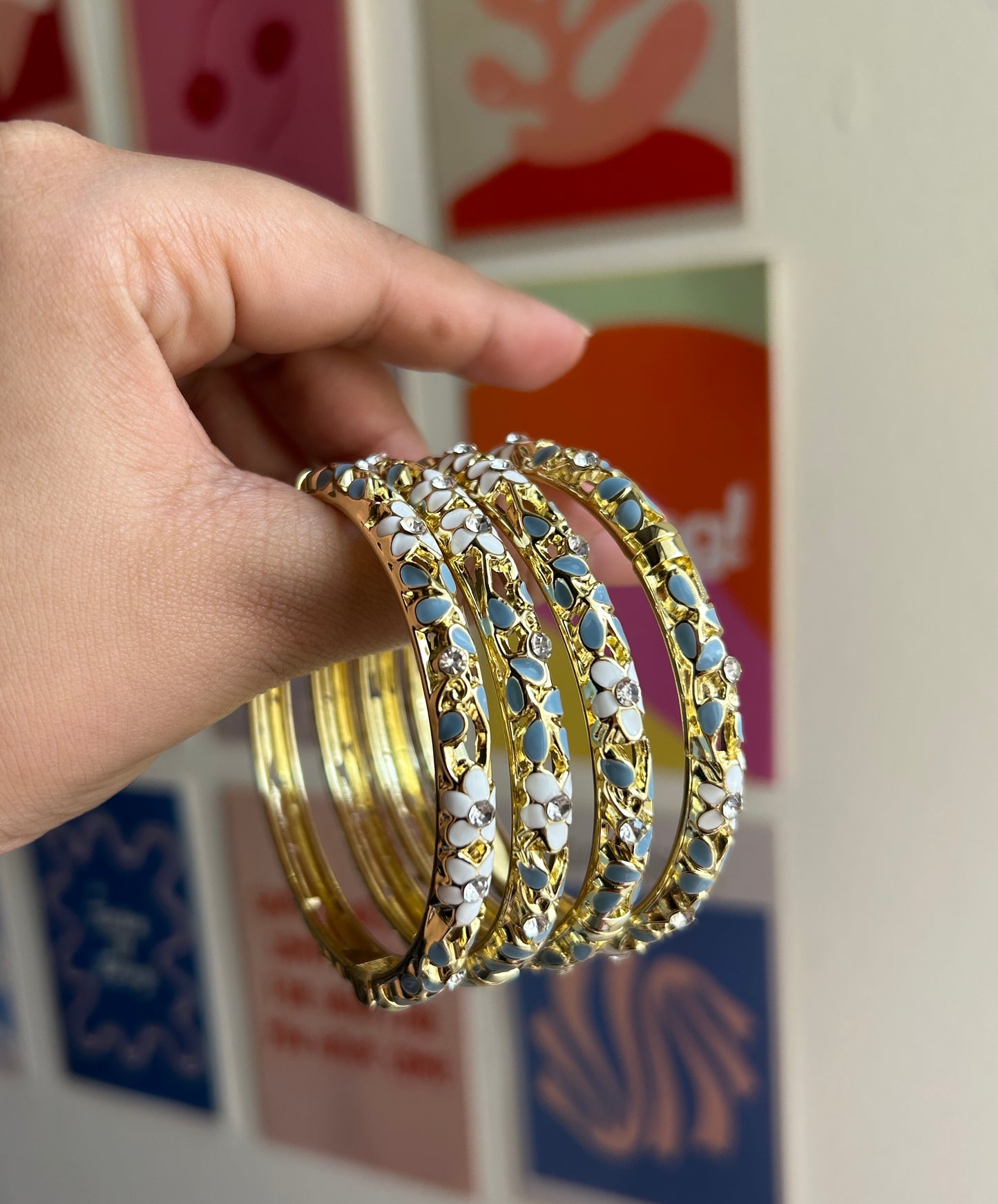 Blue Petal Dream Stack- Pack of 4