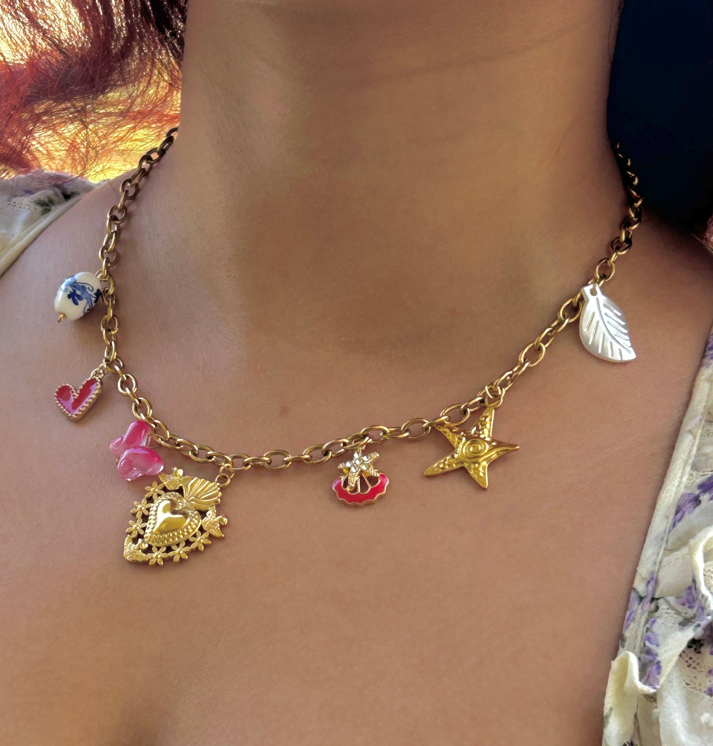 Amour Charm Necklace