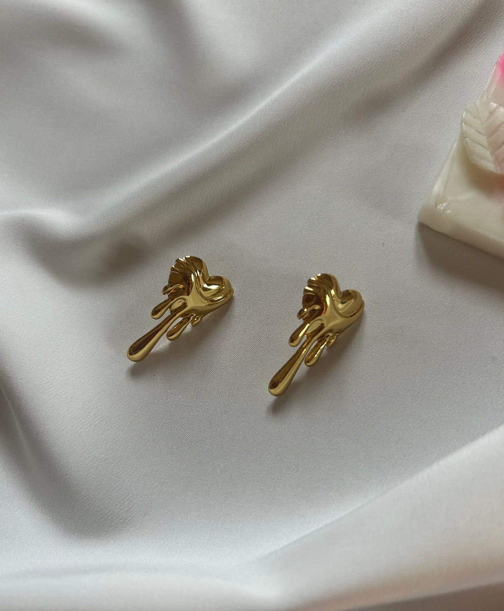 Melting Heart Earring
