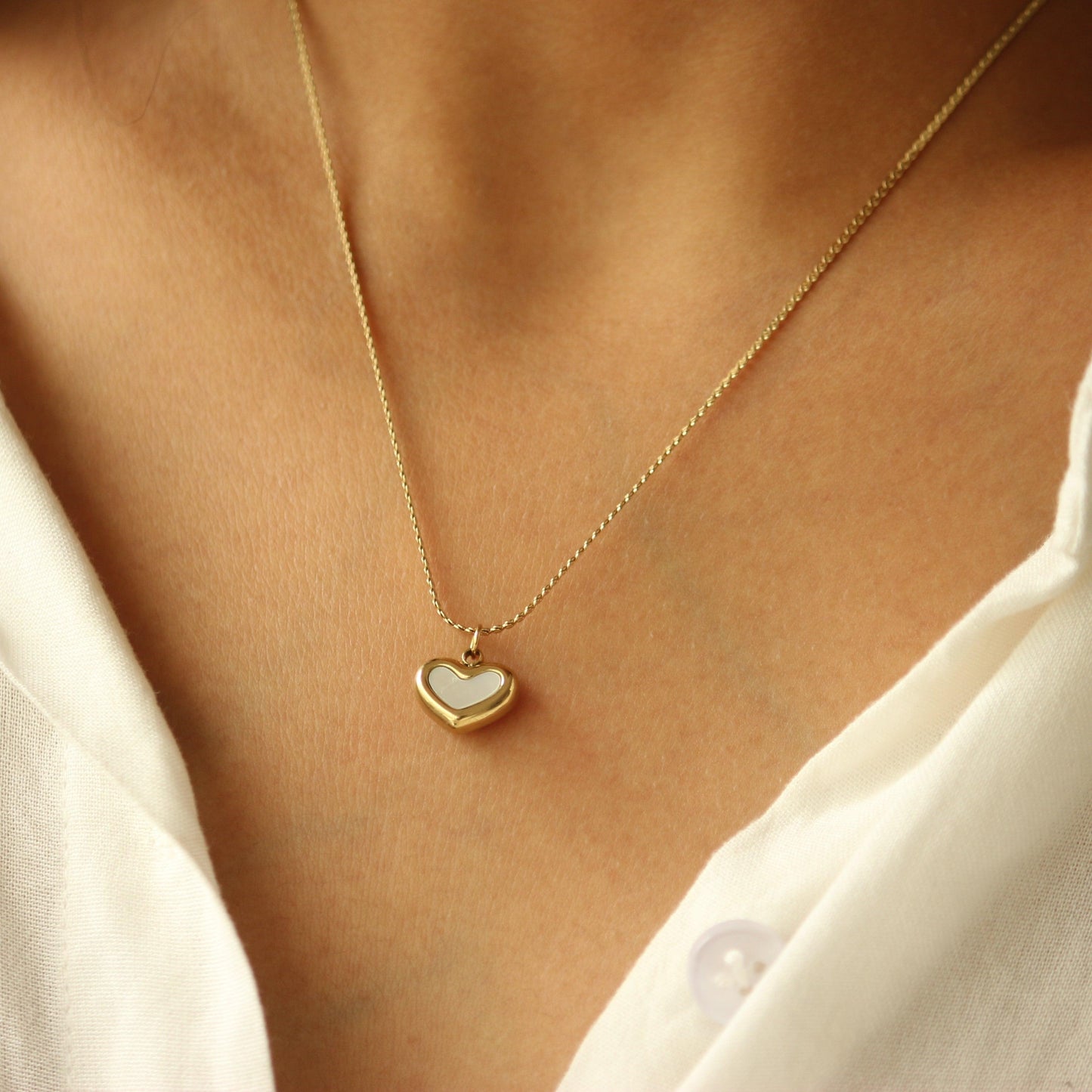 Butter Heart Necklace