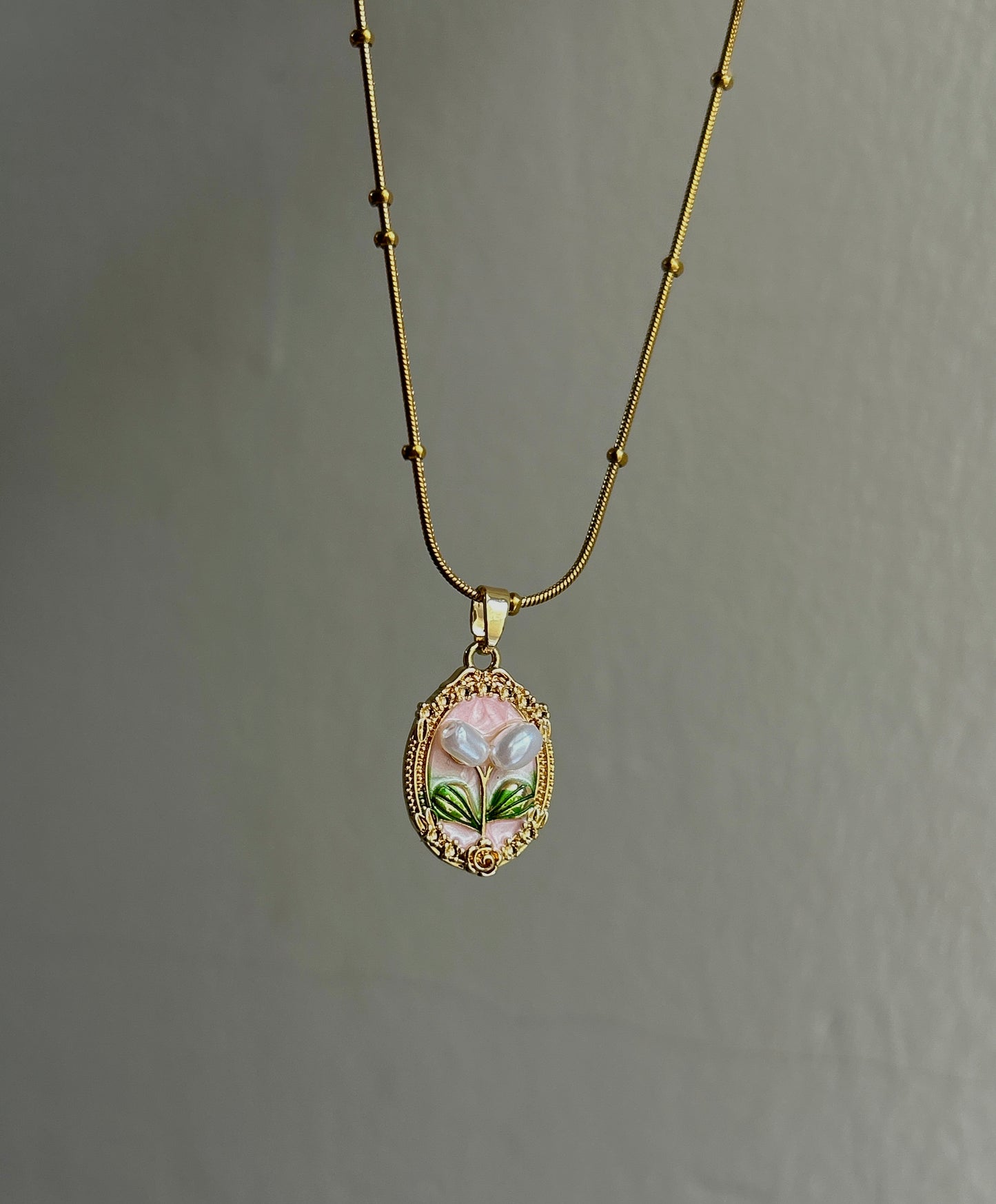 Pearl Petals Necklace
