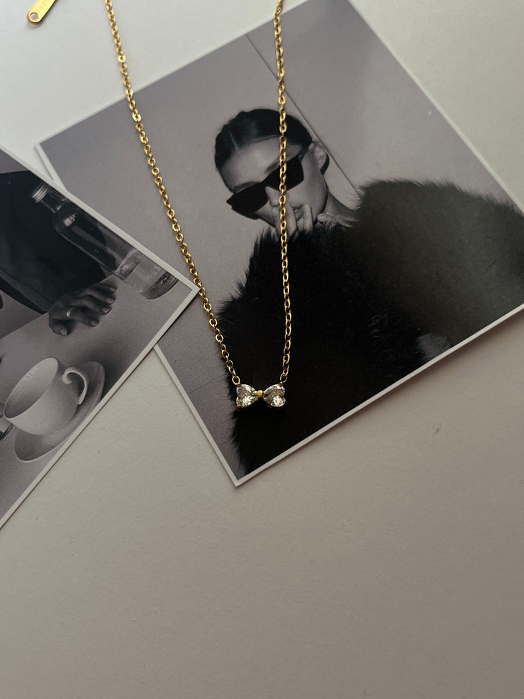 Boujie Bow Necklace