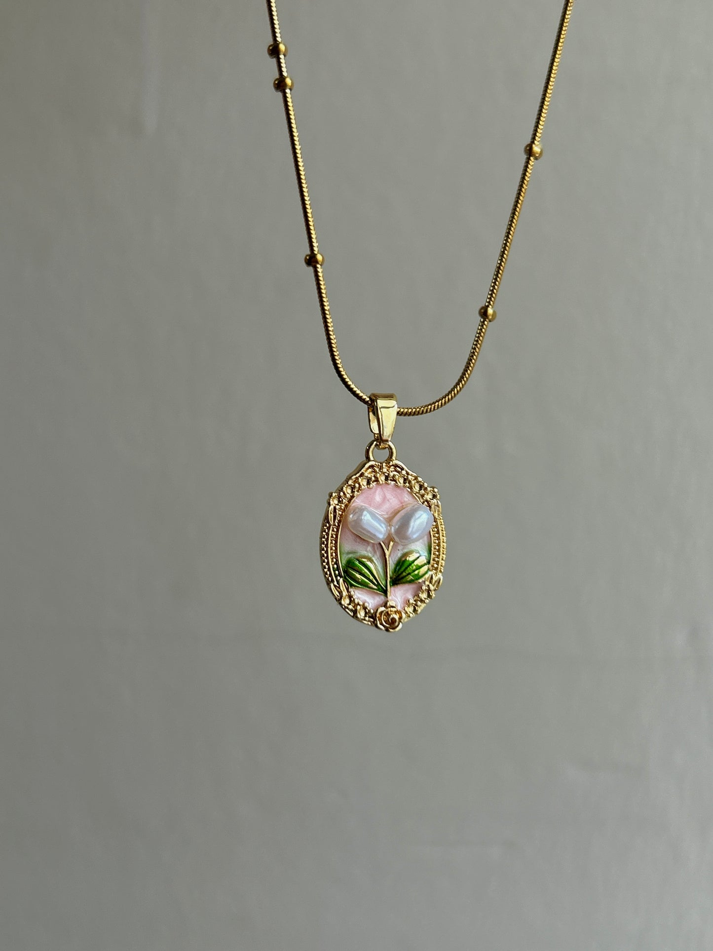 Pearl Petals Necklace