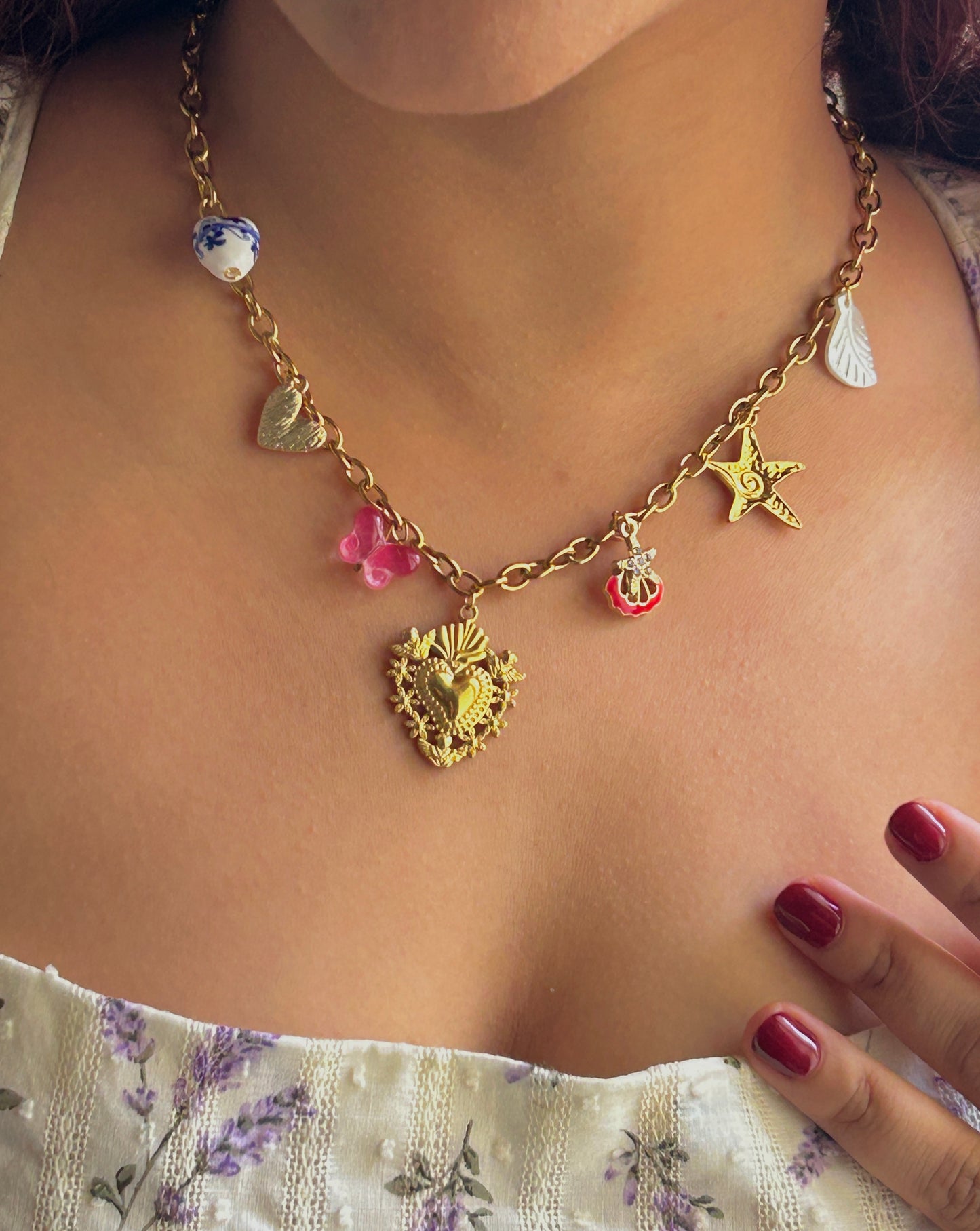 Amour Charm Necklace