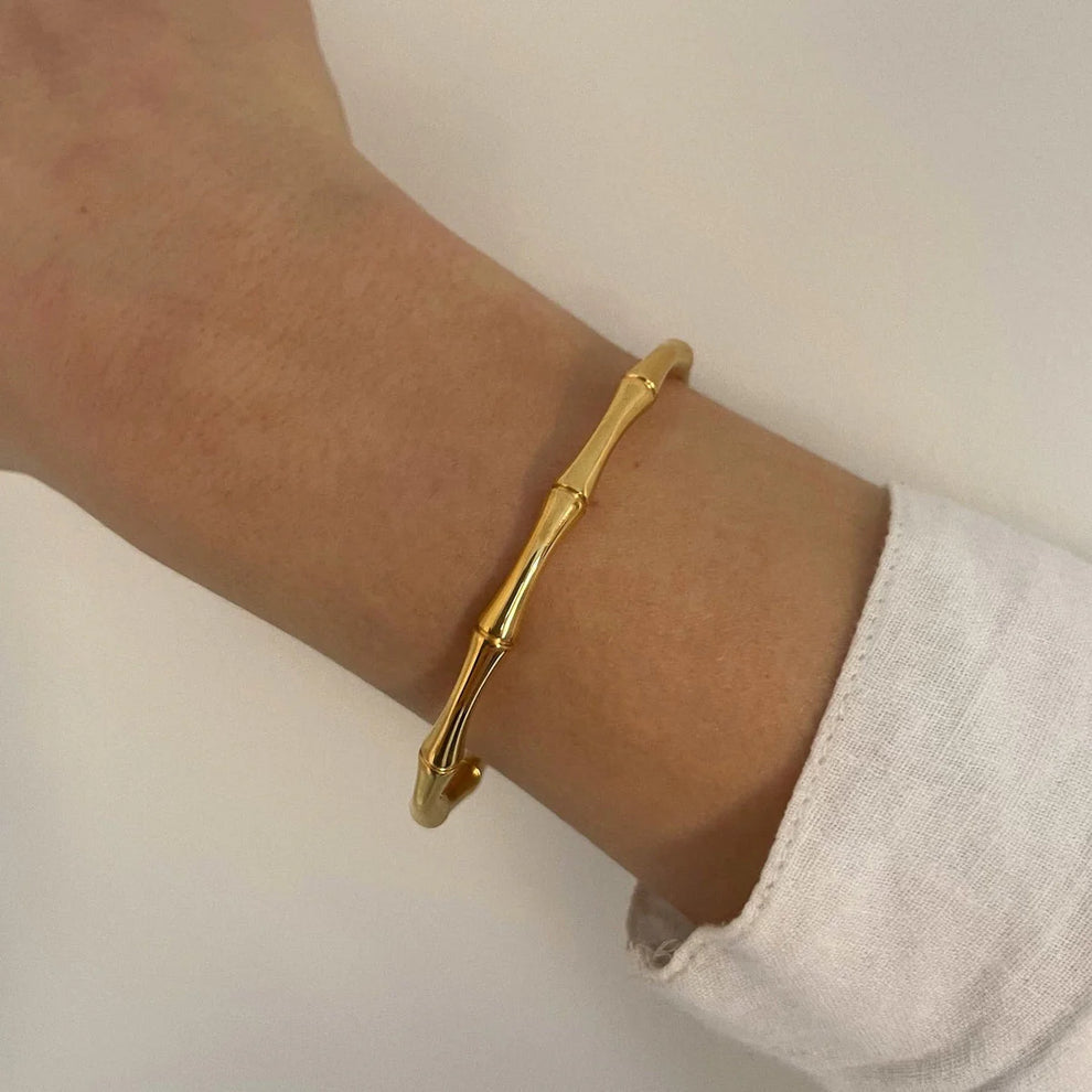 Bamboo Bangle Bracelet