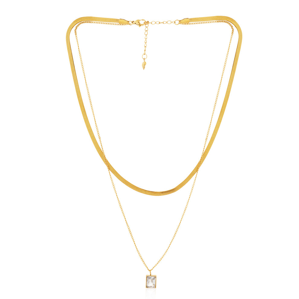 Luna Dual Chain Necklace