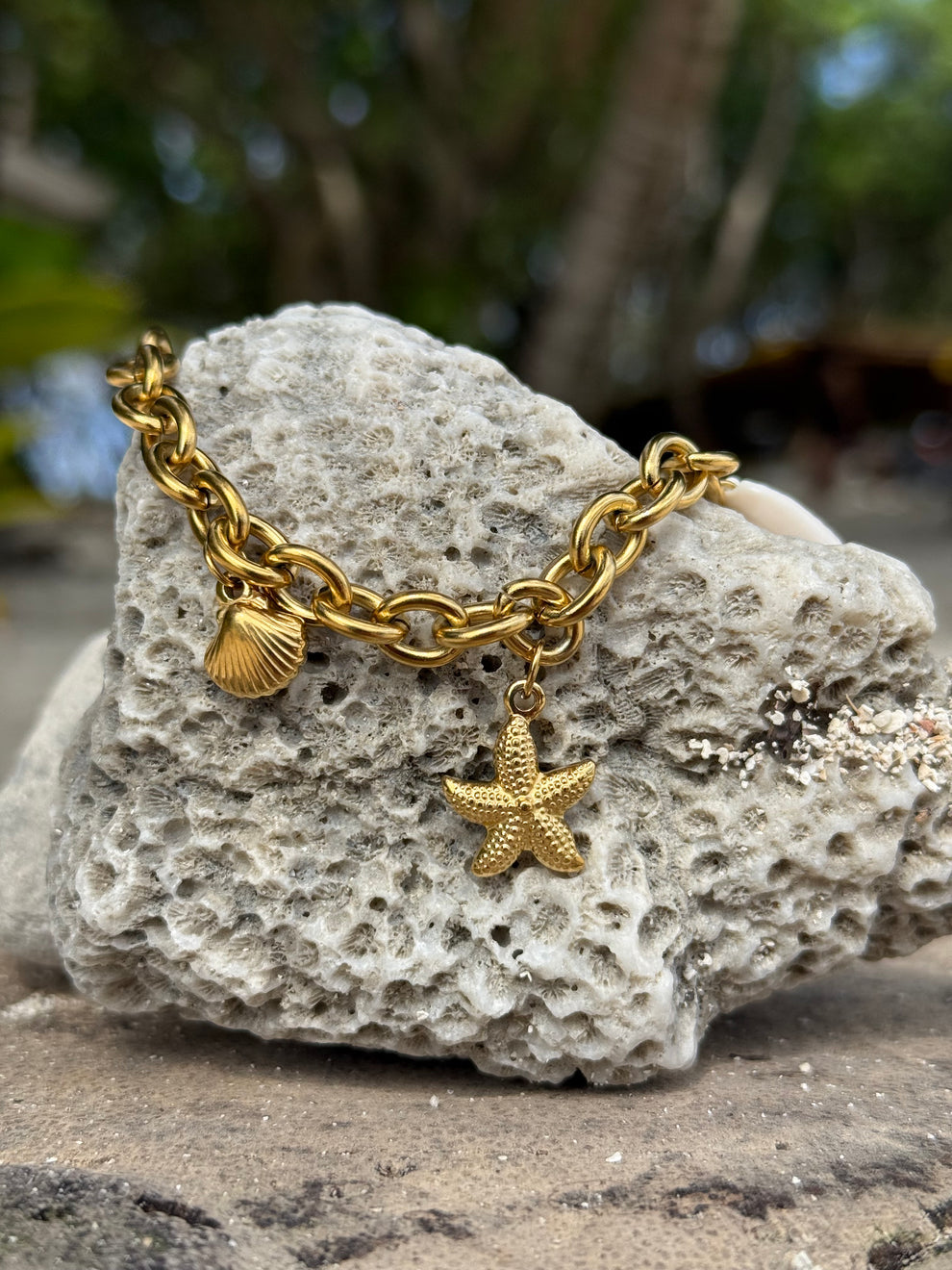 Mermaid's Gold Bracelet