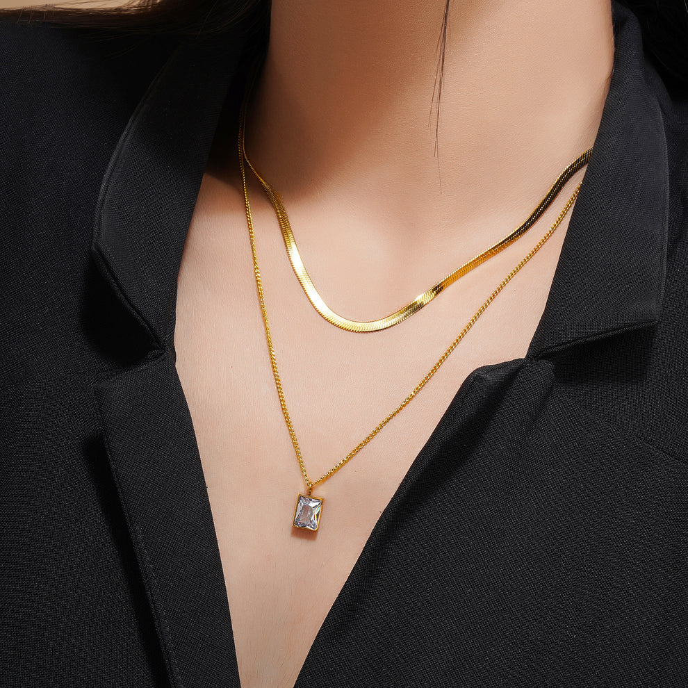 Luna Dual Chain Necklace