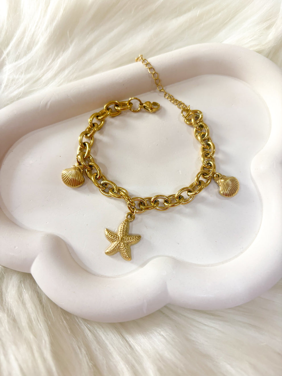 Mermaid's Gold Bracelet