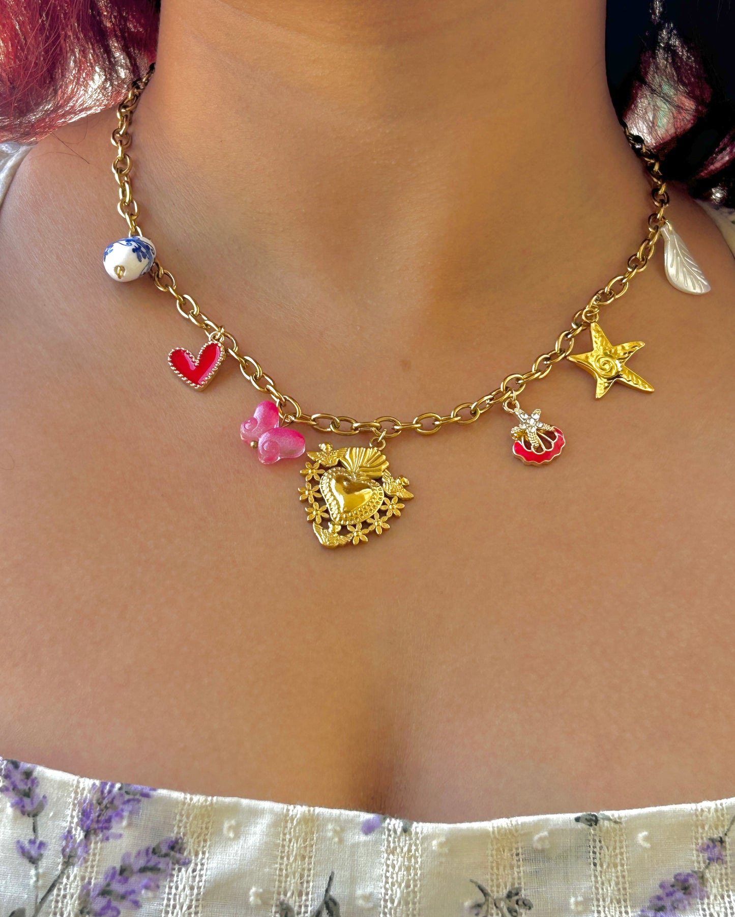 Amour Charm Necklace