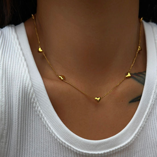 Heart Drop Necklace