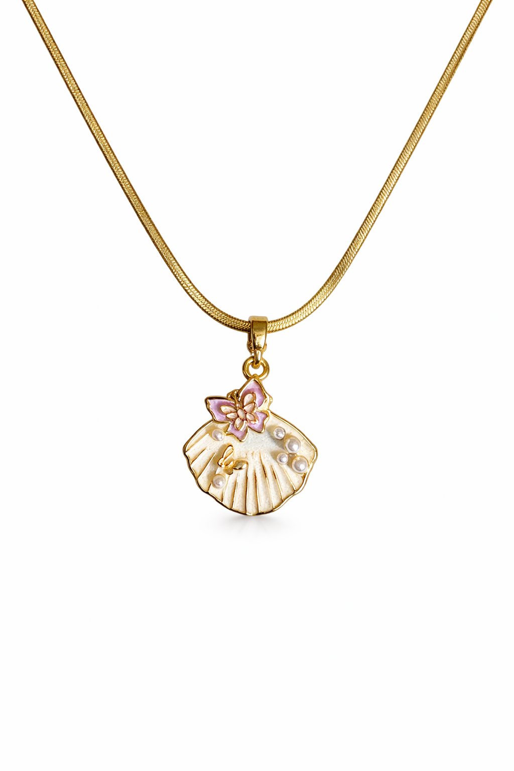 Ocean Pearl Shell Necklace