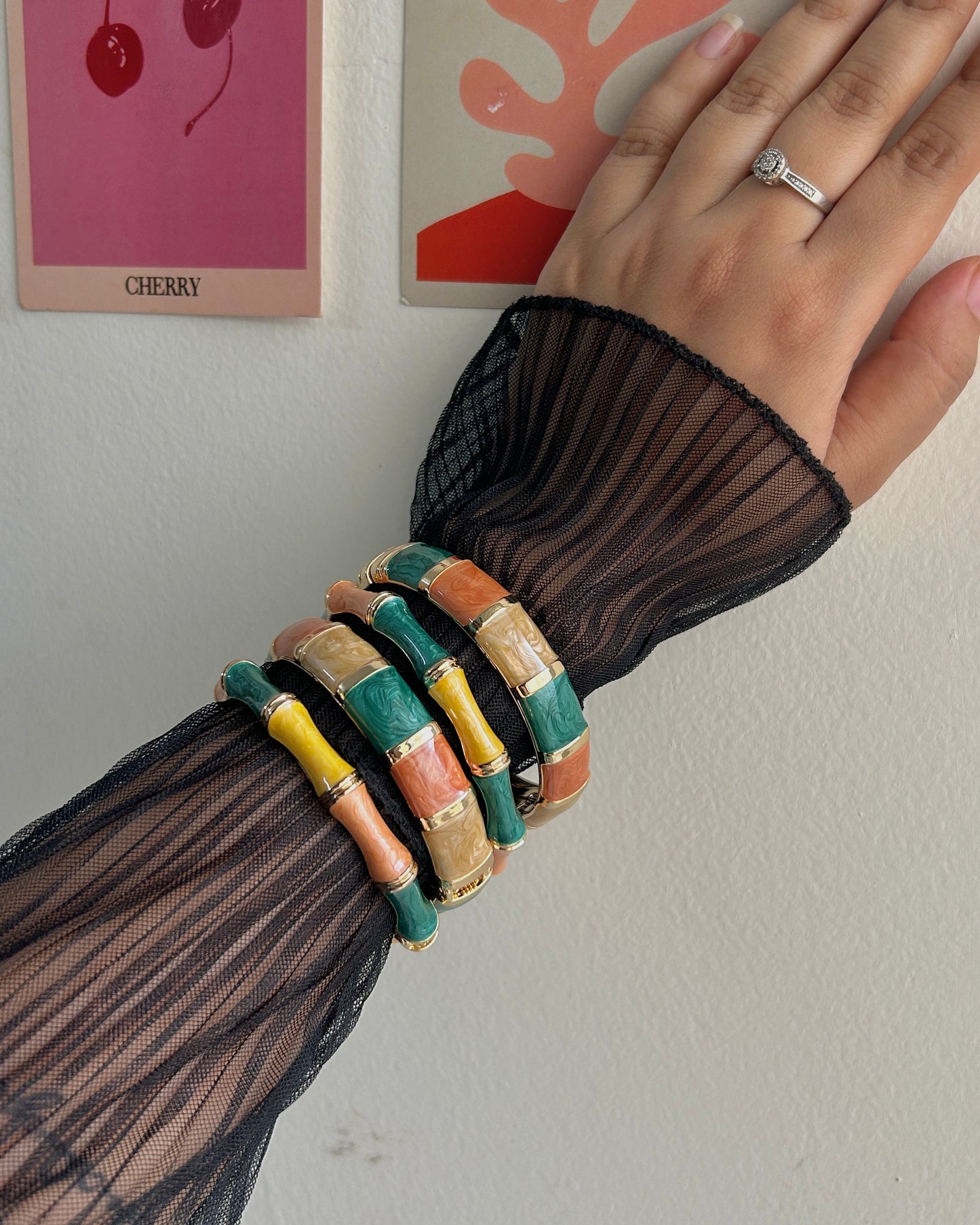 Tangerine Stack (Set of 3)
