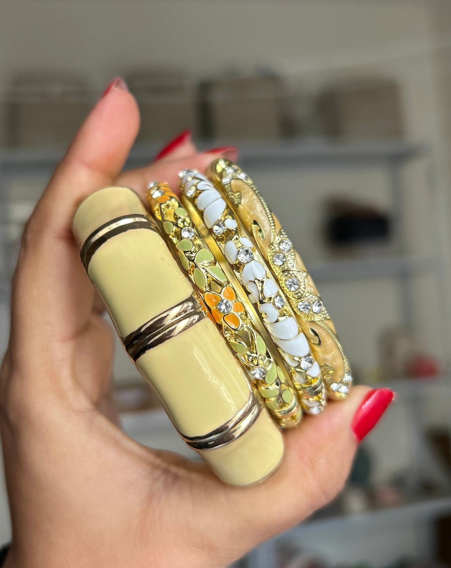 Golden Honey Royale Stack (Set of 4)