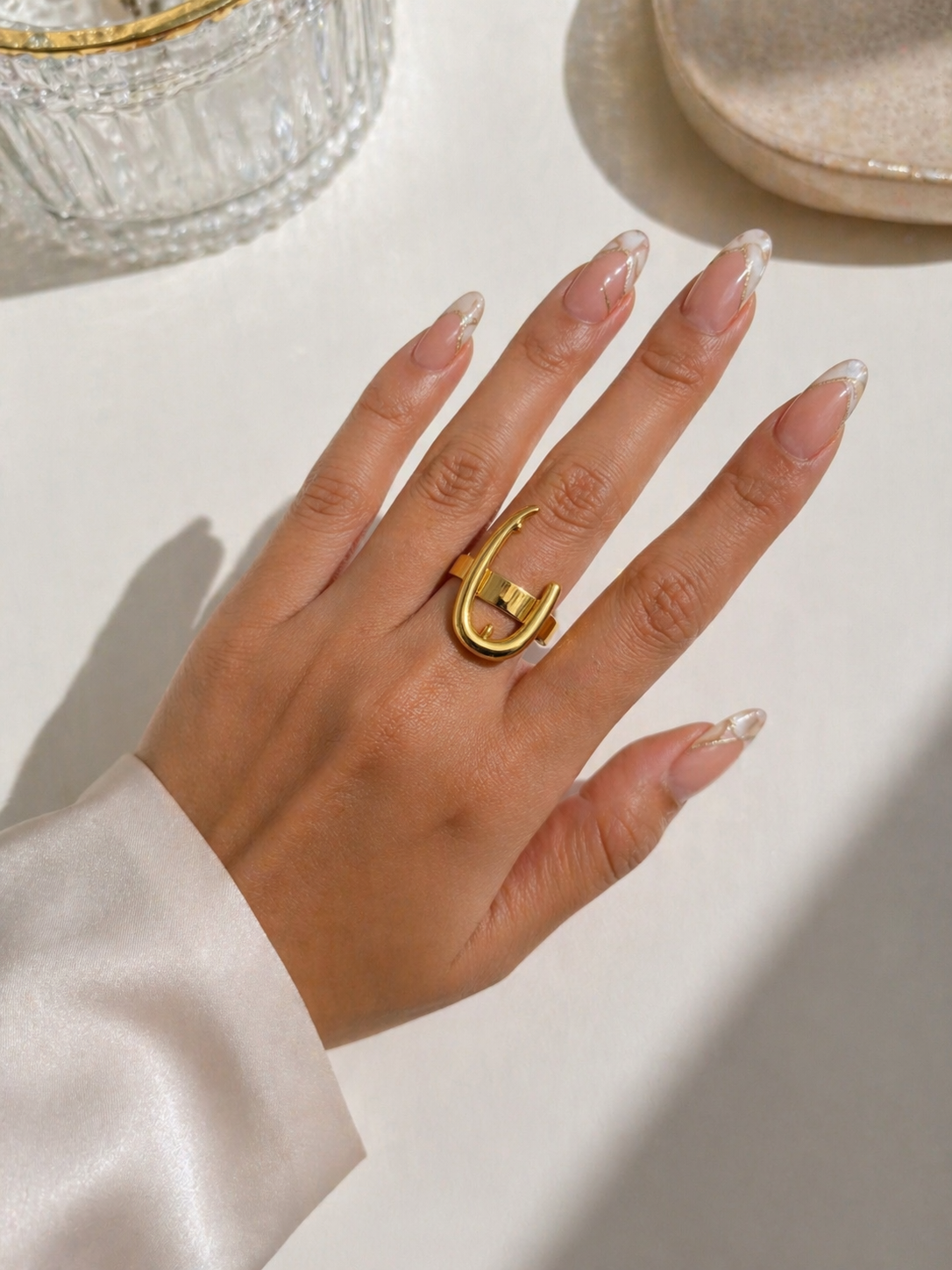 Bold Amara Ring (Adjustable)