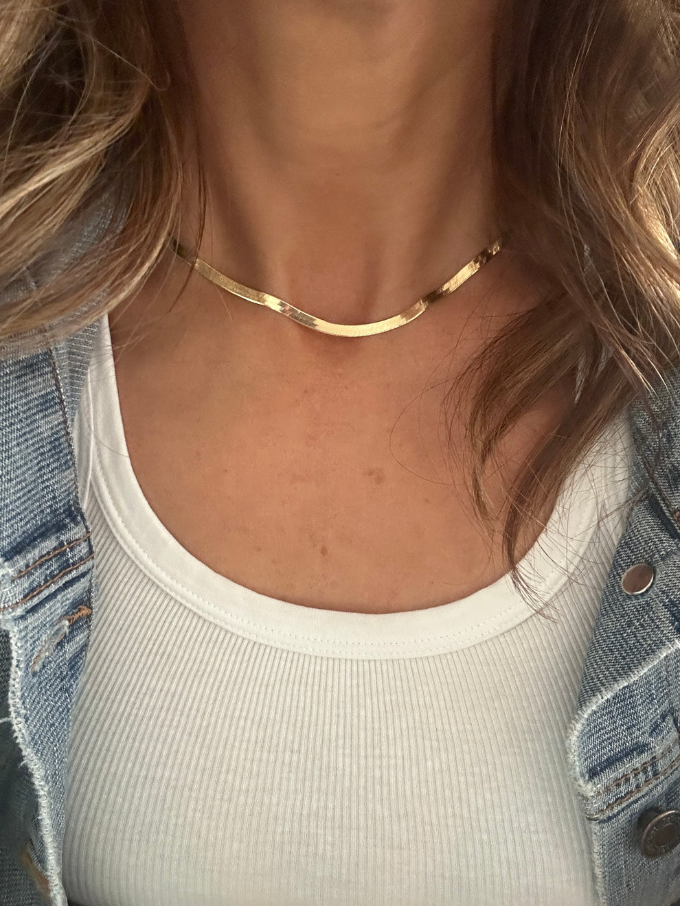 Serena Snake Chain Necklace