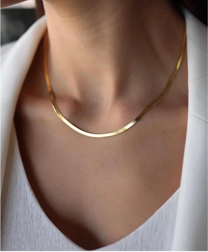 Serena Snake Chain Necklace