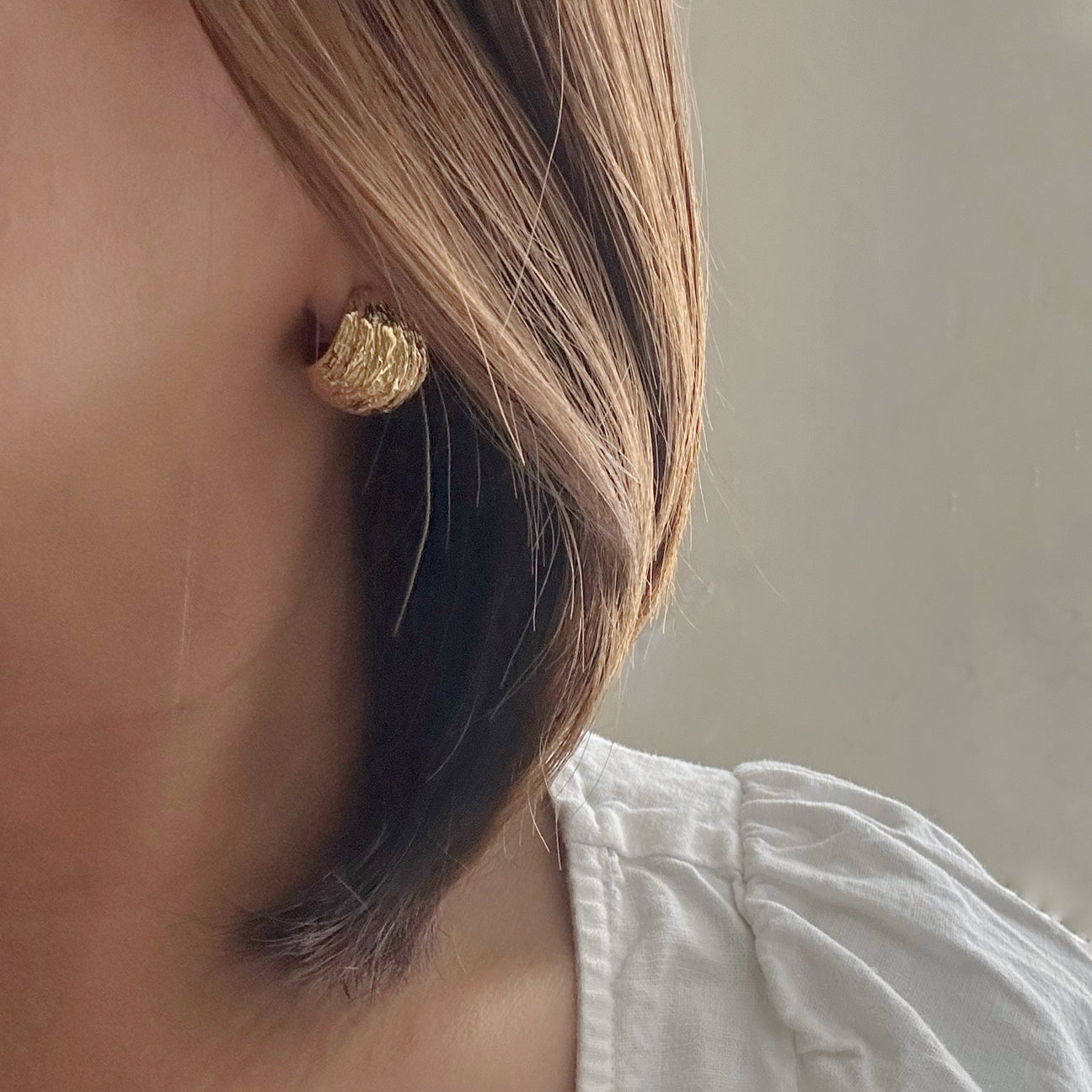 Maya Gold Hoops