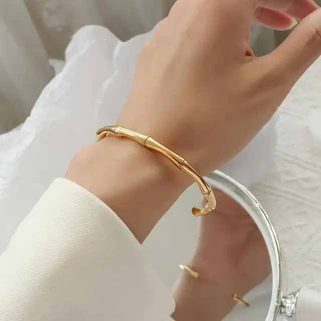 Bamboo Bangle Bracelet