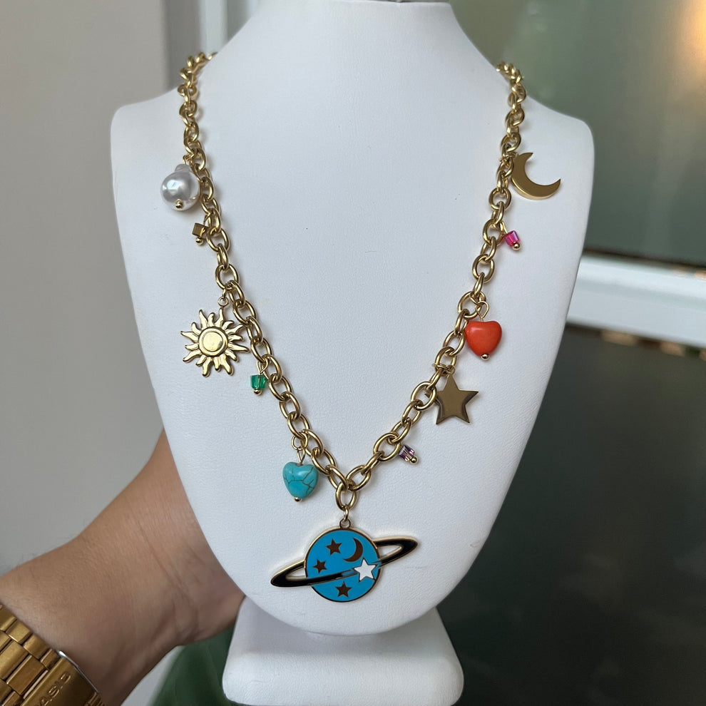 Universe Charm Necklace