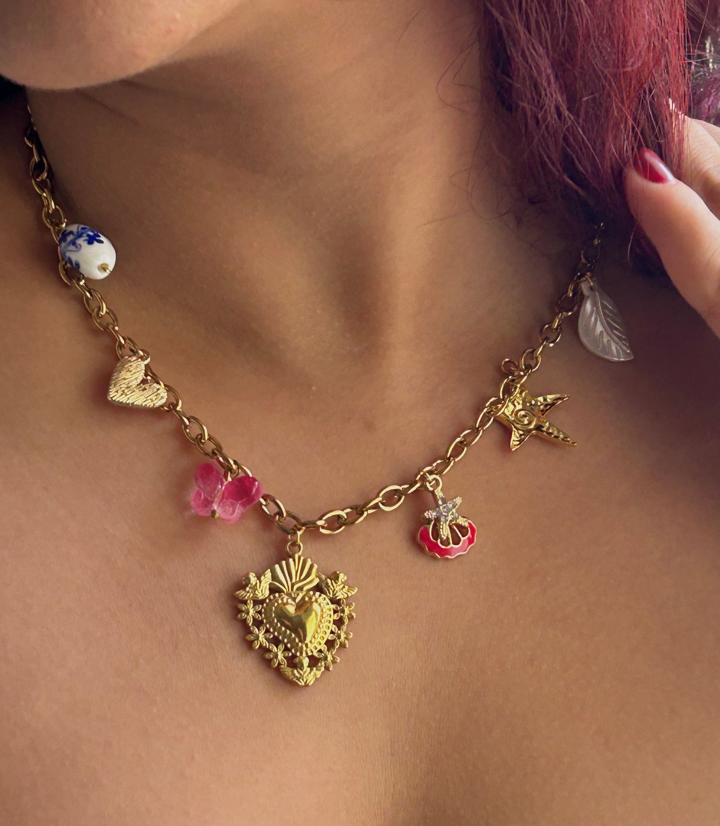Amour Charm Necklace