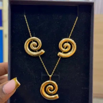 Swirl Pendant Gift Set