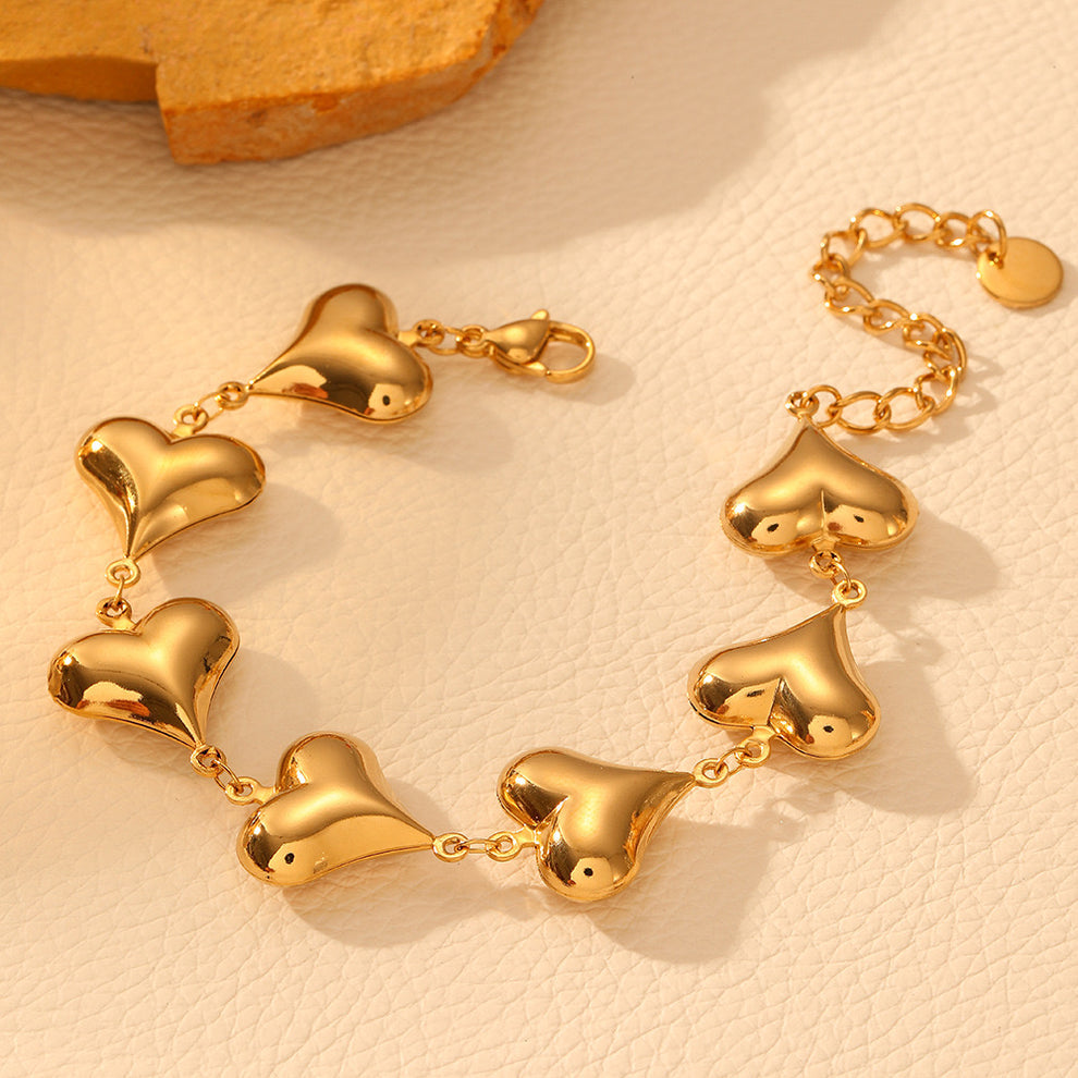 Heart of Gold Bracelet