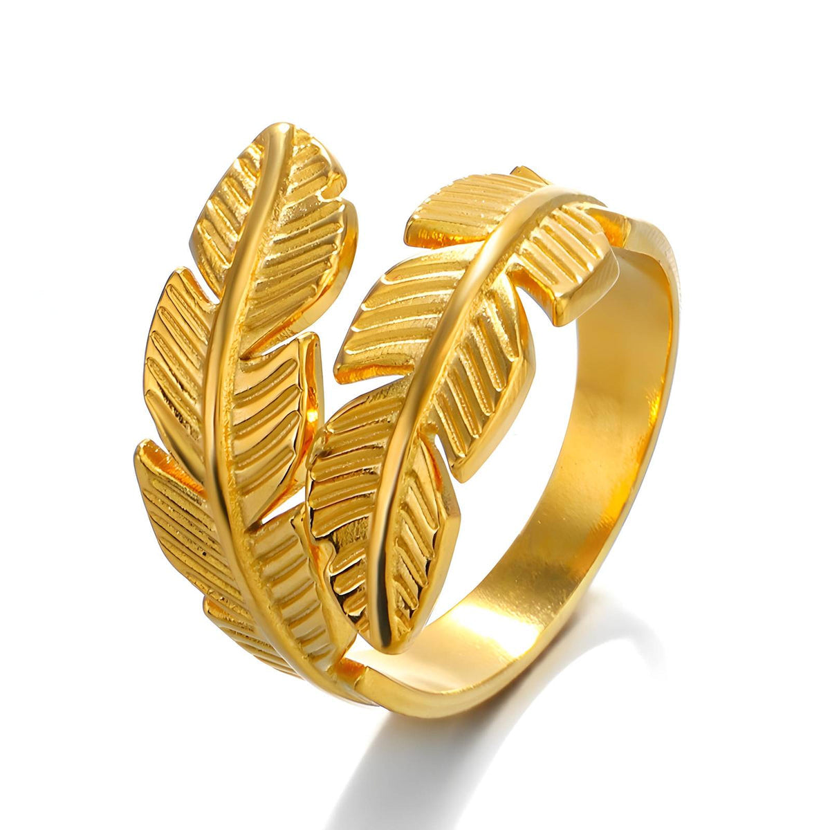 Gold leaf Ring