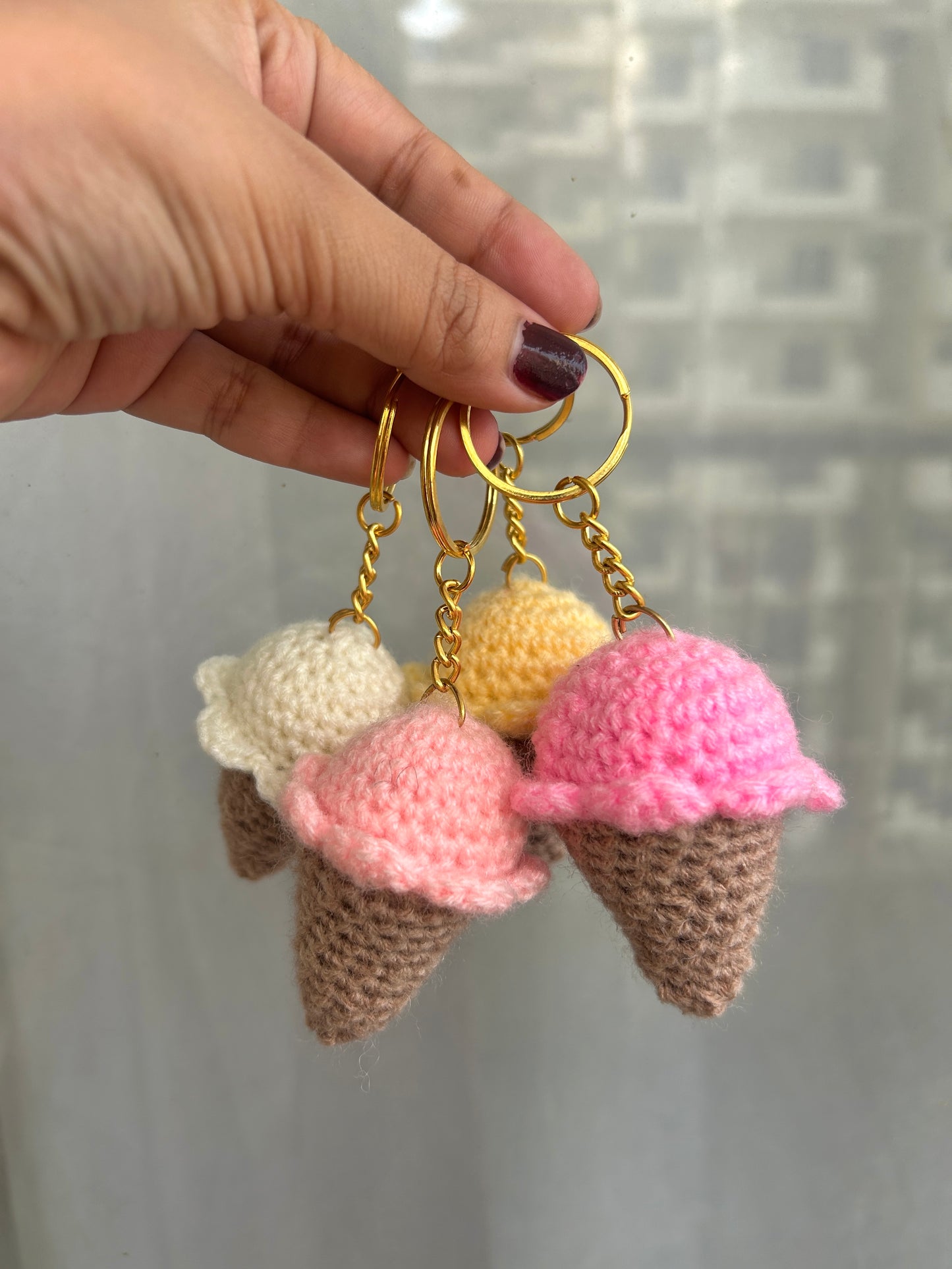 Ice Cream Keychain
