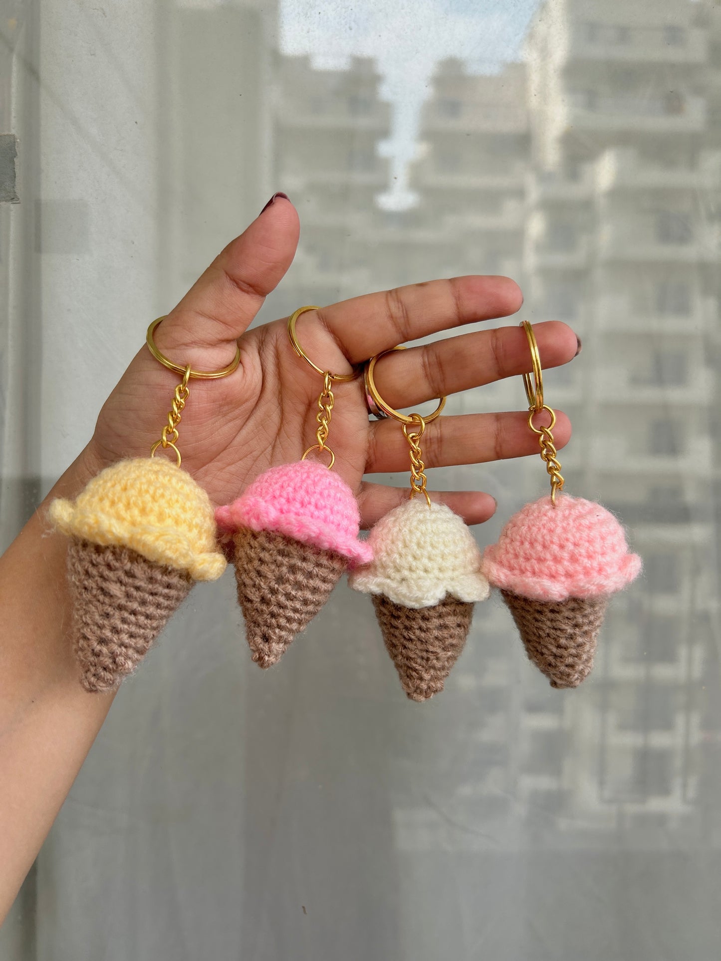 Ice Cream Keychain
