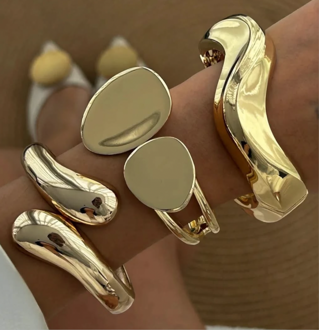 Clip On Statement Cuff Bracelet