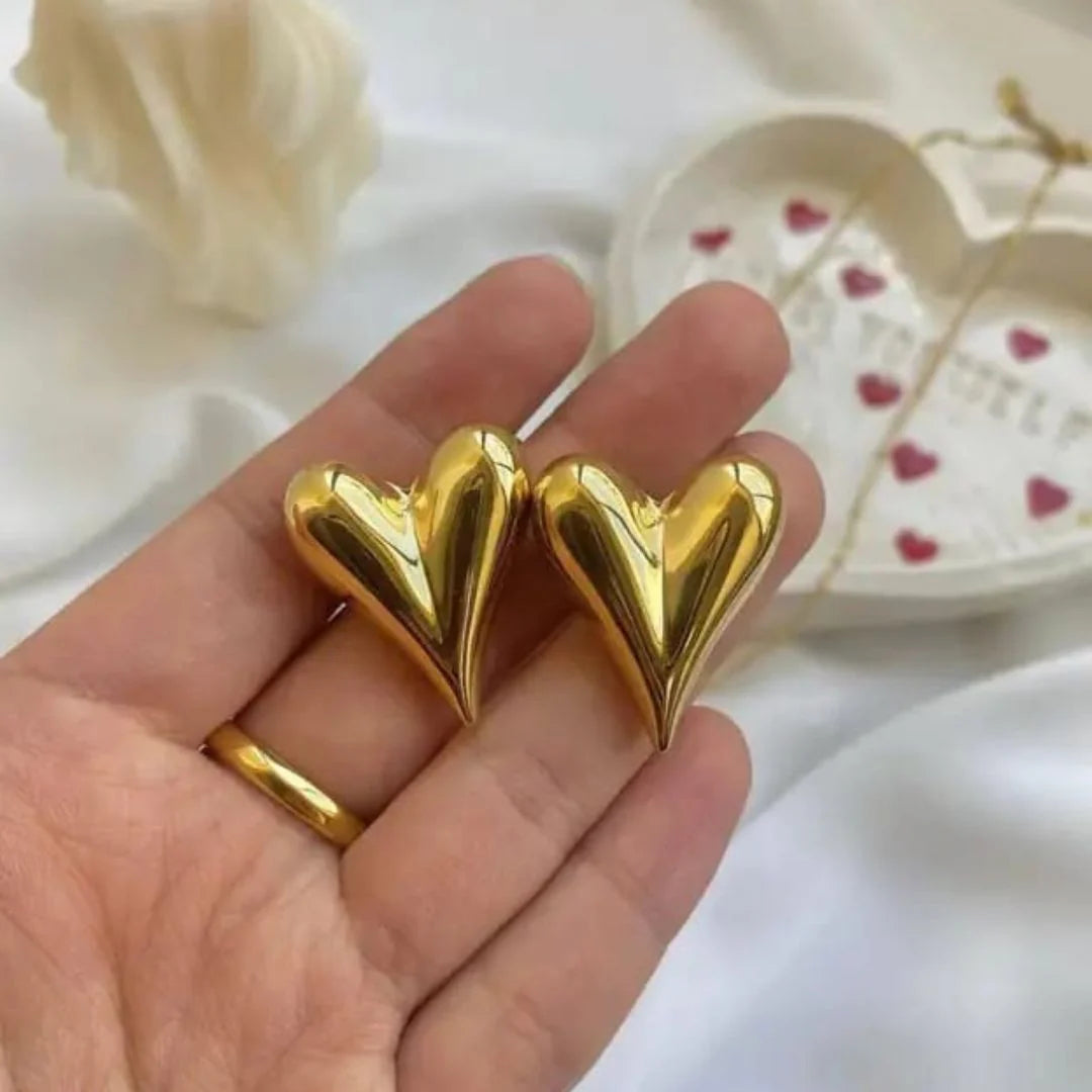 Heart Studs