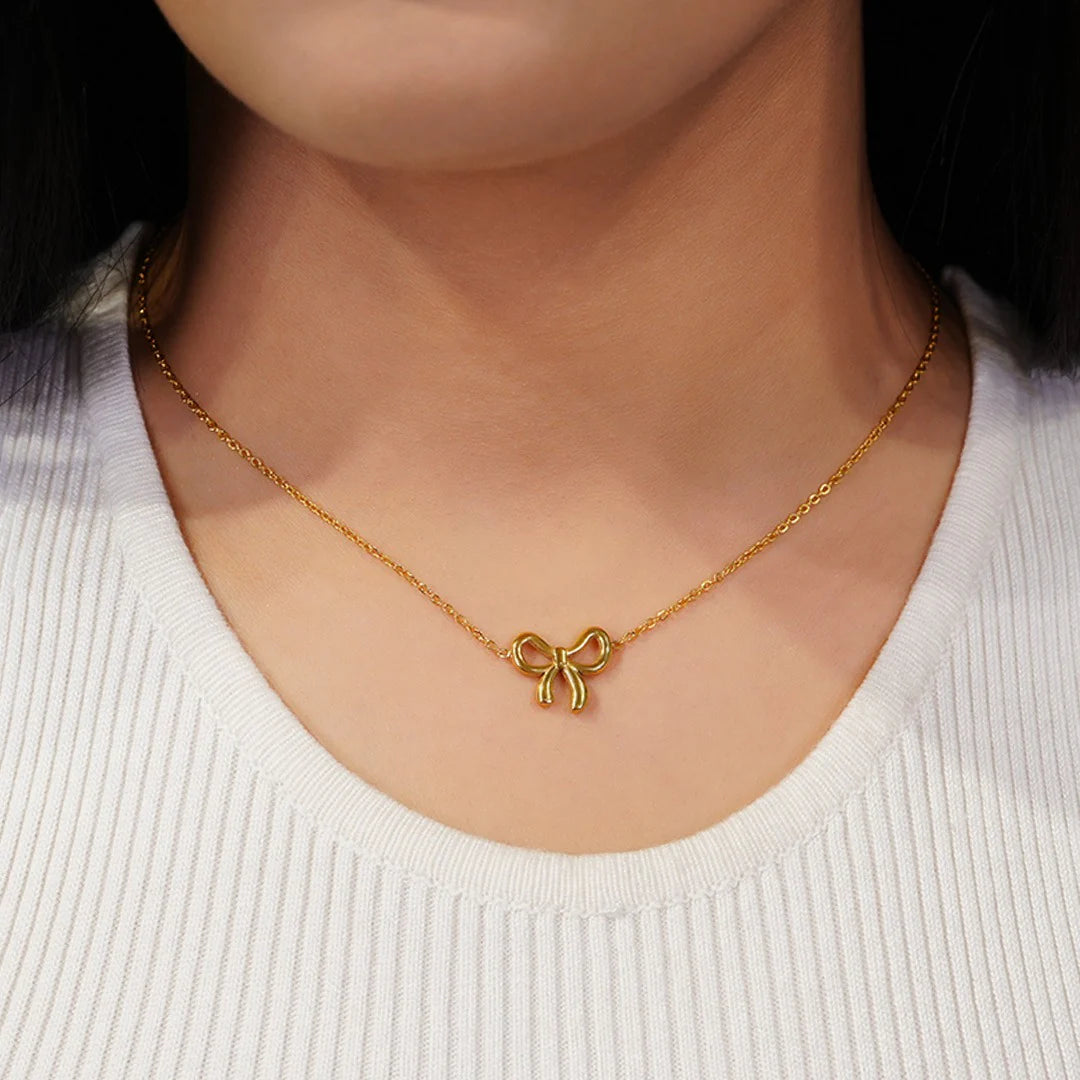 Emily Bow Necklace