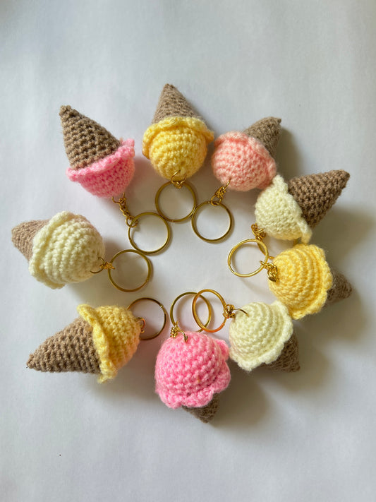 Ice Cream Keychain
