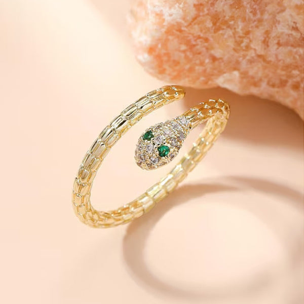 Gold Serpent Ring
