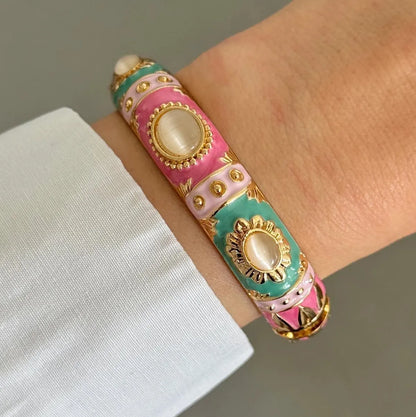Boho Vintage Bangle (Pack of 1)