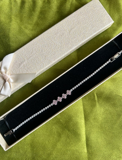 The Rosalie Clover Tennis Bracelet