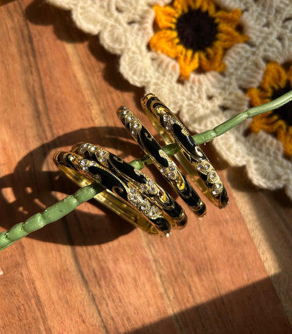 Black Vintage Bangle (each bangle)